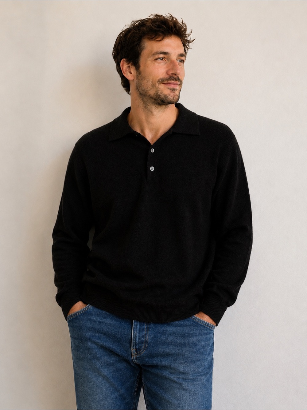 Club Room Fine Cashmere Men’s Long Sleeve Top- Size M